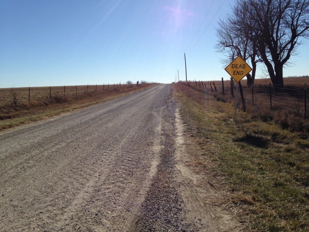 Road leading to Silkville Ranch, Franklin County, Kansas